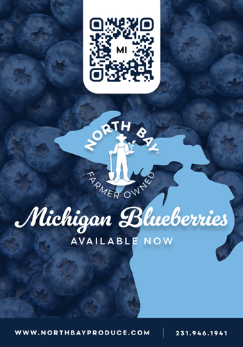 Michigan Blueberries from North Bay Produce
