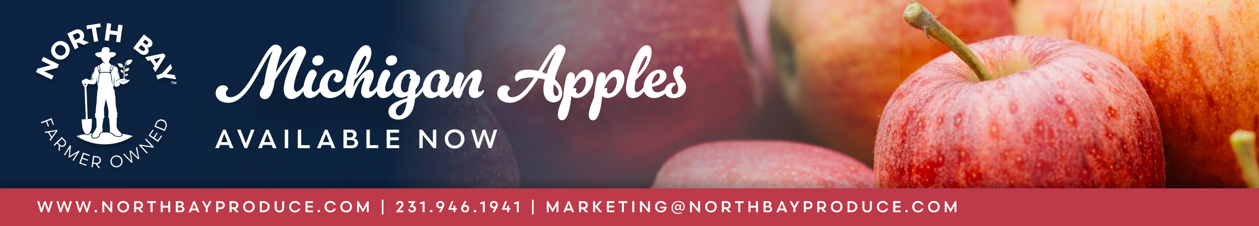 Michigan Apples Available Now from North Bay Produce