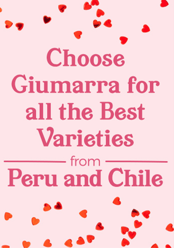 Choose Giumarra for all the best varieties from Peru and Chile