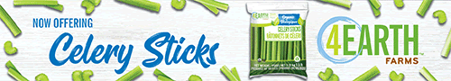 4Earth - Celery Sticks, Carrot Sticks, Green Onion