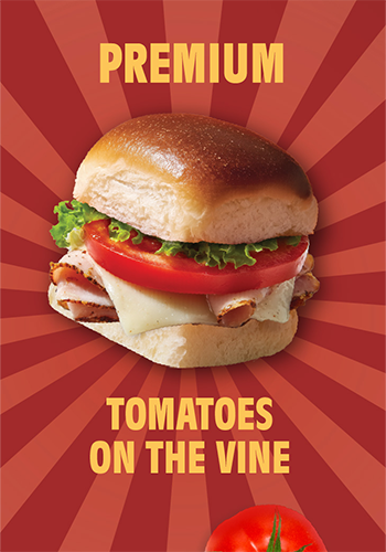 Premium Tomatoes on the Vine