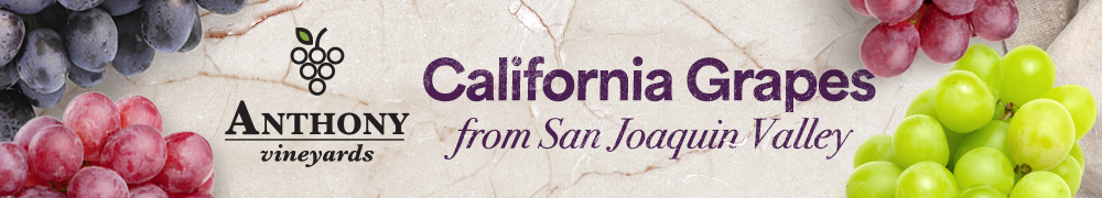 California grapes from San Joaquin Valley