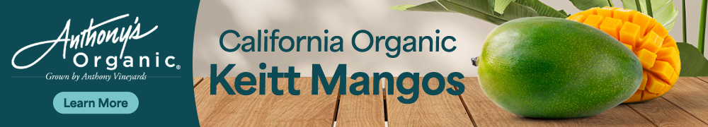 California Organic Keitt Mangos