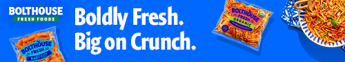 Boldly Fresh, Big on Crunch
