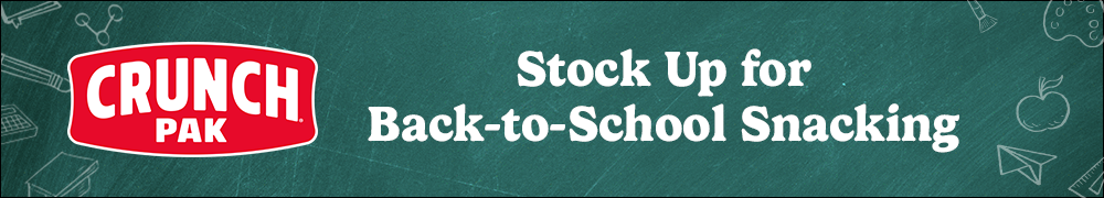 Crunch Pak - Stock up for back-to-school snacking