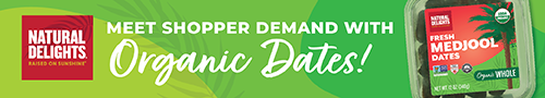 Meet Shopper Demand with Organic Dates!
