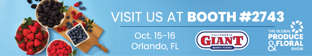 Visit us at the Global Produce and Floral Show Booth 2743