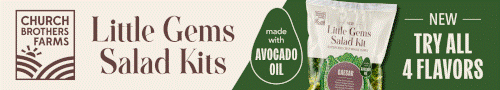 Church Brothers Farms - Little Gems Salad Kits - made with avocado oil - New - Try all 4 Flavors