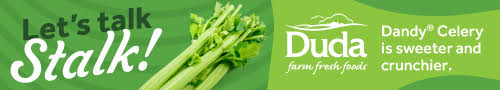 Let's Talk Stalk - Duda Farm Fresh Foods - Dandy celery is sweeter and crunchier