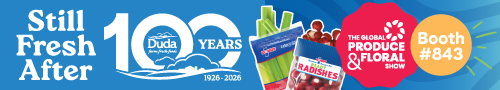 Duda Farm Fresh Foods - Still Fresh After 100 Years - The Global Produce and Floral Show Booth Number 843