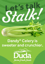 Let's Talk Stalk - Duda Farm Fresh Foods - Dandy celery is sweeter and crunchier