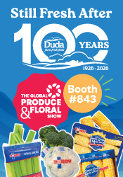 Duda Farm Fresh Foods - Still Fresh After 100 Years - The Global Produce and Floral Show Booth Number 843