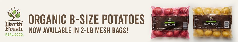 Organic B-size potatoes