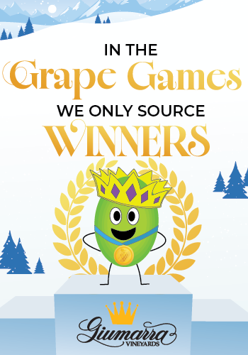 In the Grape Games, We Only Source Winners