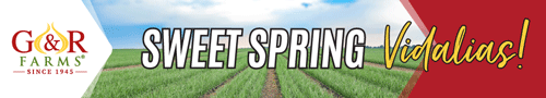 Sweet Spring Vidalias