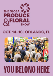 The Global Produce and Floral Show - October 14-16 - Orlando, Florida - You Belong Here - Register Today