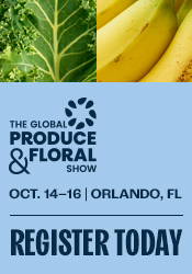 The Global Produce and Floral Show - October 14-16 - Orlando, Florida - You Belong Here - Register Today
