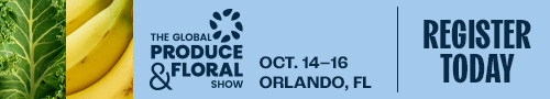 The Global Produce and Floral Show - October 14-16 - Orlando, Florida - You Belong Here - Register Today