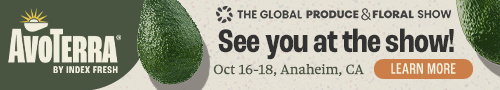 AvoTerra by Index Fresh - The Global Produce and Floral Show - See you at the show - October 16th to 18th