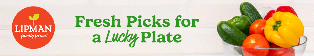 Fresh picks for a lucky plate