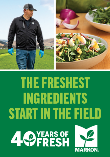 The freshest ingredients start in the field