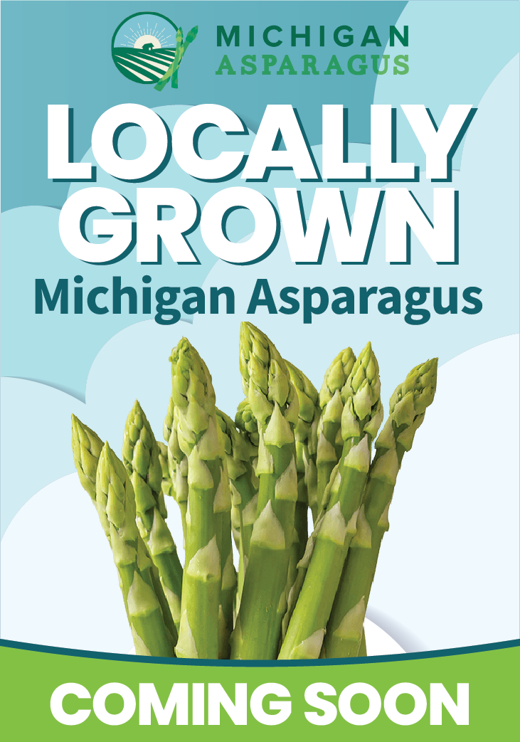 Locally Grown Michigan Asparagus