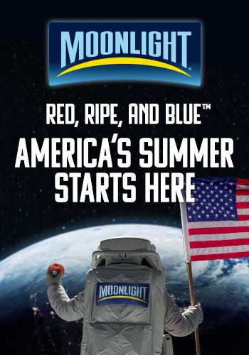 Red, ripe, and blue 