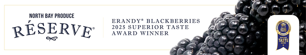 North Bay Produce Reserve Blackberries, 2025 Superior Taste Award Winner