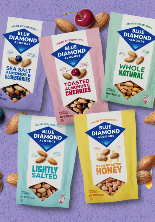 Blue Diamond Almonds - People eat more almonds than any other nut type