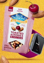 Blue Diamond Almonds - Help your shoppers hit their snack goals - and step goals