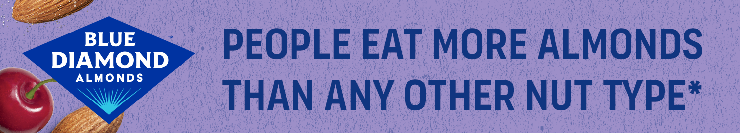 Blue Diamond Almonds - People eat more almonds than any other nut type
