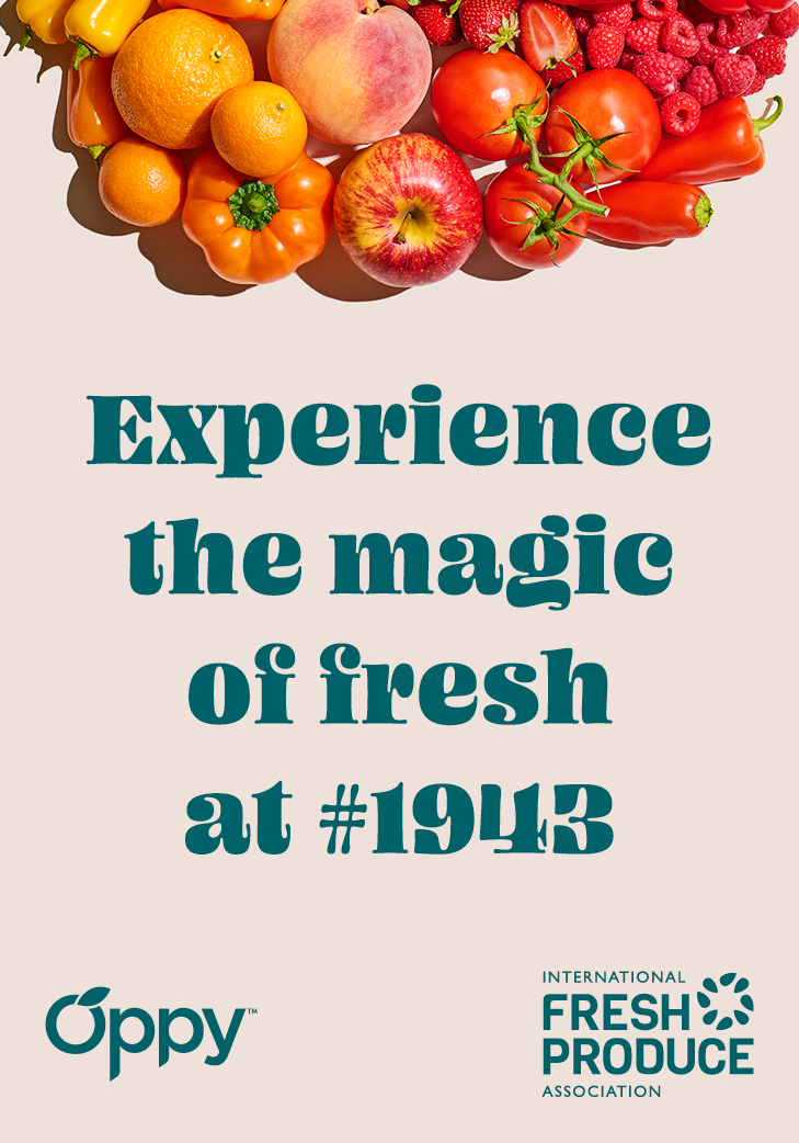 Oppy - Experience the magic of fresh at booth number 1943