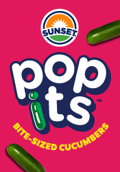 Pop-Its, Bite-Sized Cucumbers
