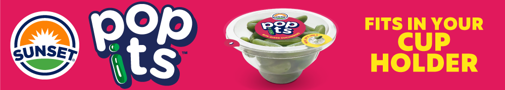 Pop-Its, Bite-Sized Cucumbers
