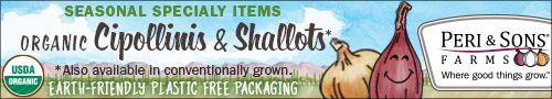 Organic Cipollinis and Shallots from Peri & Sons Farms