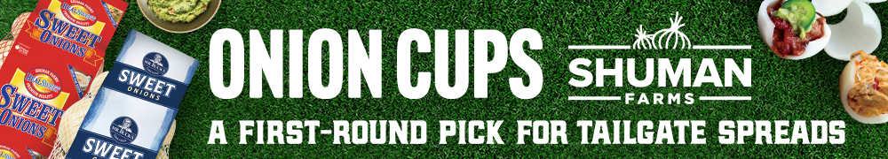Shuman Farms - Onion Cups - A First-Round Pick for Tailgate Spreads