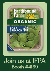 Earthbound Farm Organic - Join us at IFPA booth number 4139