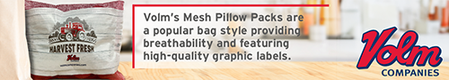 Volm Companies - Volm's Mesh Pillow Packs are a popular bag style featuring high-quality graphic labels