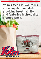 Volm Companies - Volm's Mesh Pillow Packs are a popular bag style featuring high-quality graphic labels