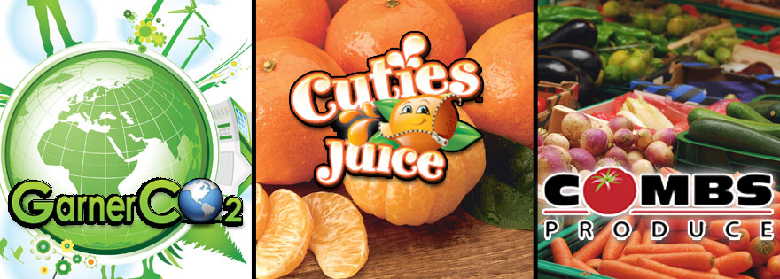 Cuties Juice, Garner-Green, Combs Produce