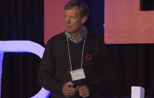 Neal Speaking at Ted