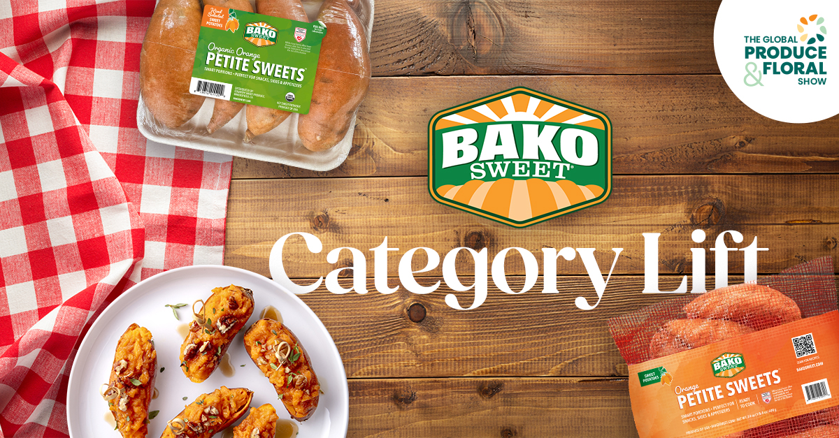 Bako Sweet® Targets Category Lift at IFPA's Global Produce &amp; Floral Show With Holiday Program and Petite Sweets™; Susan Noritake Comments
