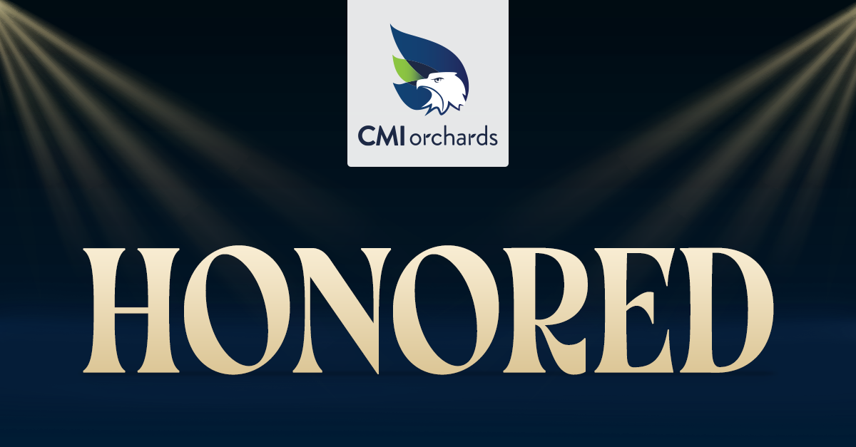 CMI Orchards Adds Northwest Seaport Alliance Environmental Stewardship Award to Growing List of Sustainability Honors; Rochelle Bohm Shares