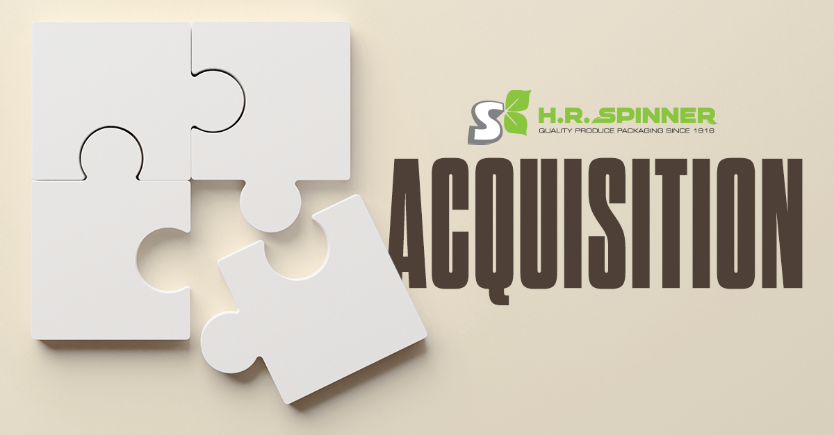 H.R. Spinner Acquires Growers Container Co.; Kailan Dunn, Craig, and Shawn Waite Comment