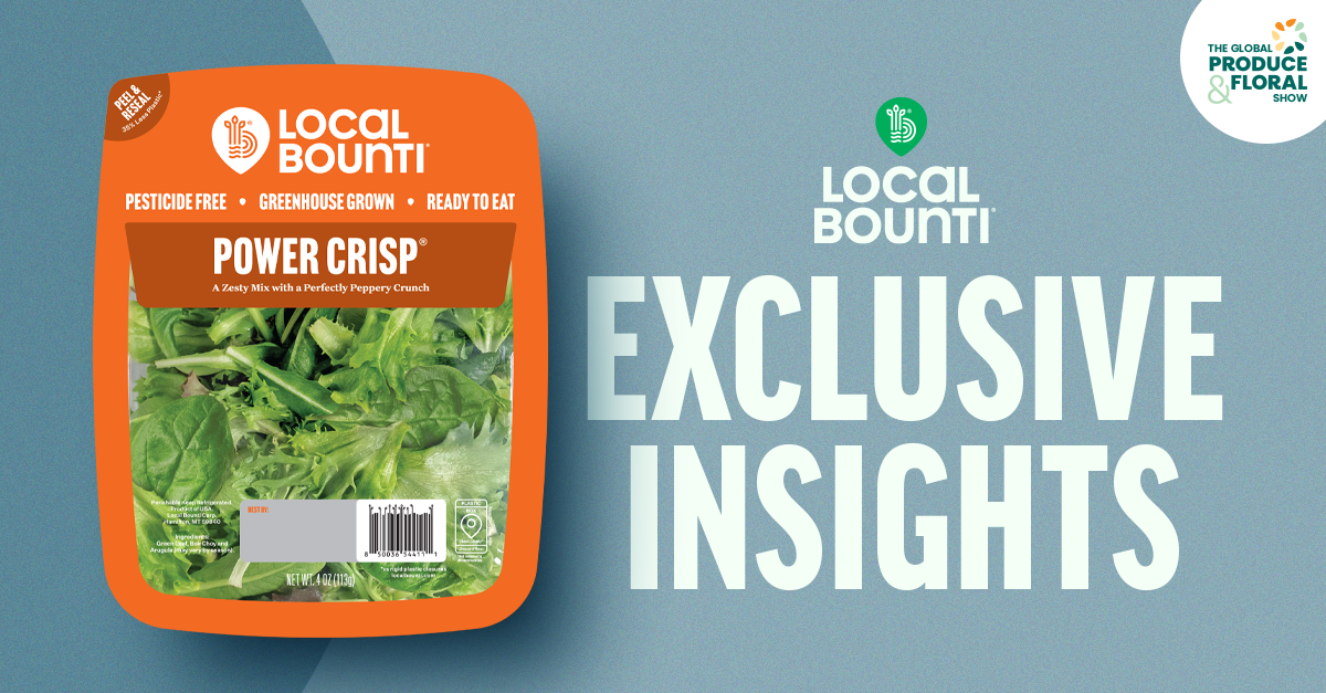 Local Bounti Introduces New Baby Leaf Packaging; Jazmin Tonnemaker and Baltazar Garcia Discuss