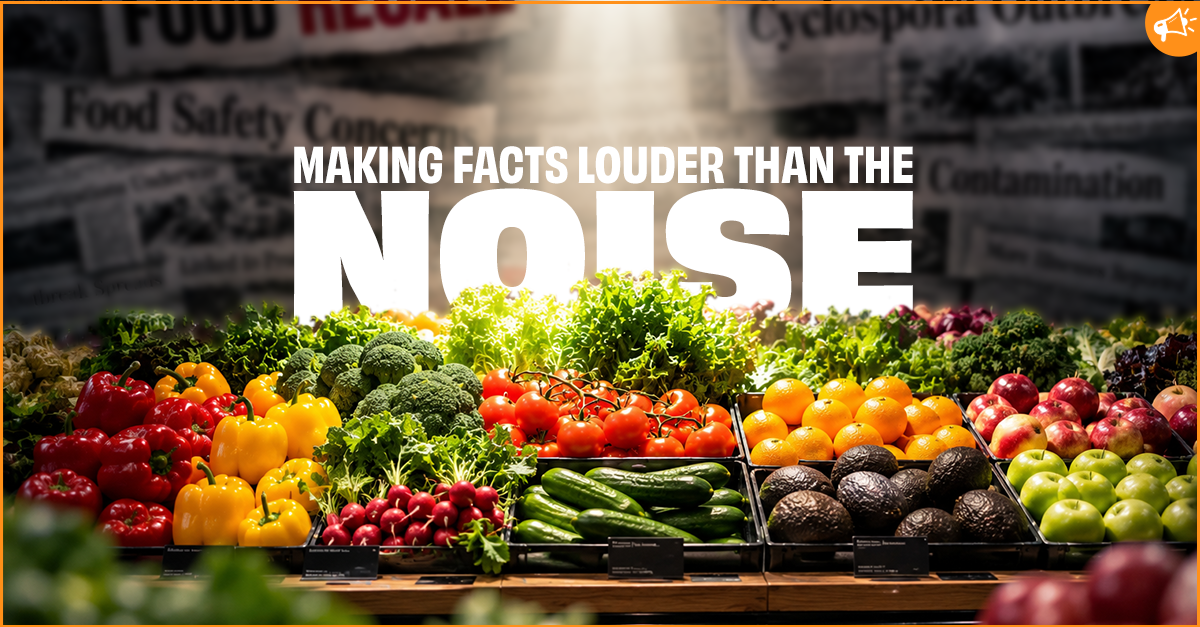 Making the Facts Louder Than The Noise