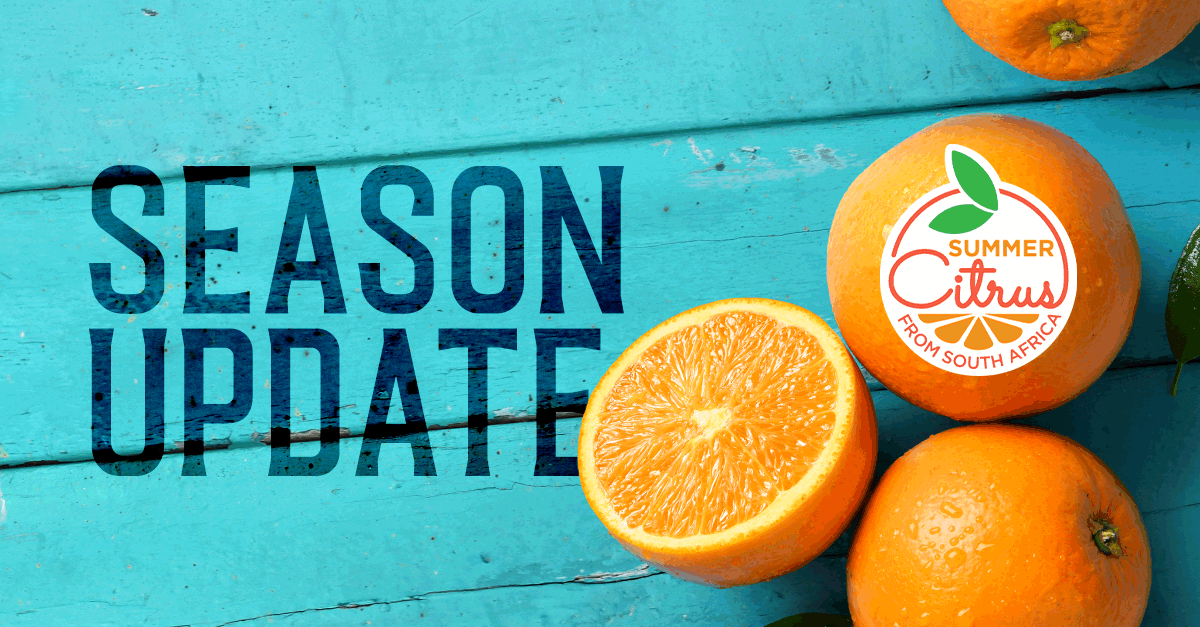 Summer Citrus from South Africa's CEO Suhanra Conradie Shares Season and Shipping Update