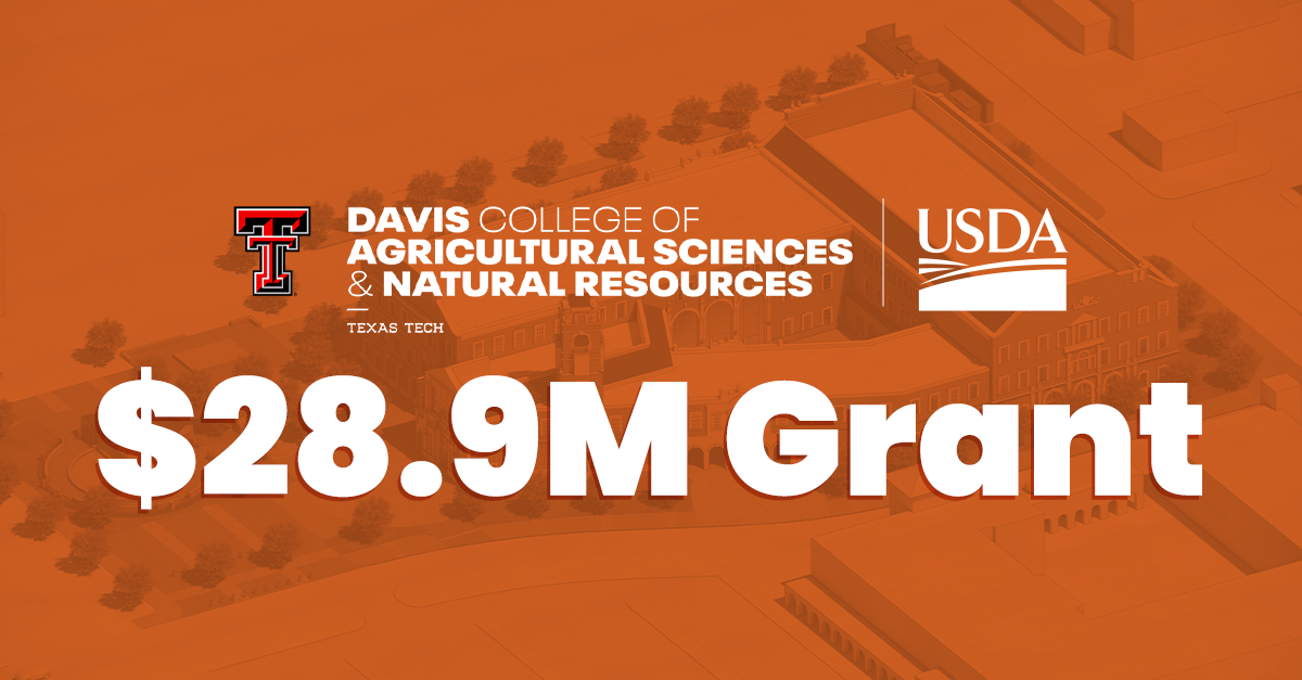 Davis College Receives $28.9 Million USDA Grant for New Food Complex;  Lawrence Schovanec and Clint Krehbiel