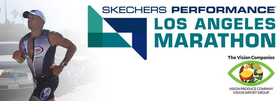Vision Produce's Eddie Portillo Enters the 2016 Skechers Performance Los Angeles Marathon