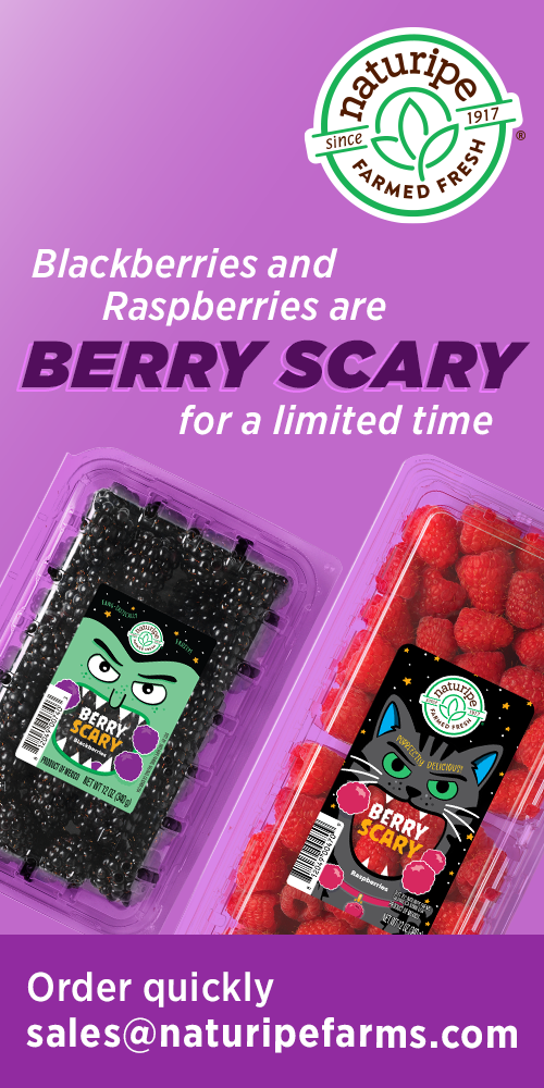 Blackberries and Raspberries are BERRY SCARY for a limited time
